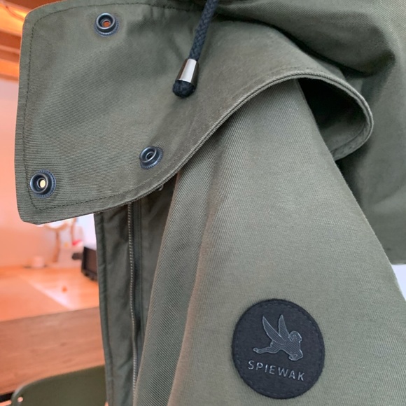 Olive Spiewak Parka, Large but runs SMALL - Picture 8 of 9